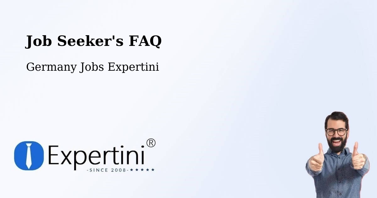 Job Seeker FAQ – Velbert - Germany Jobs Expertini