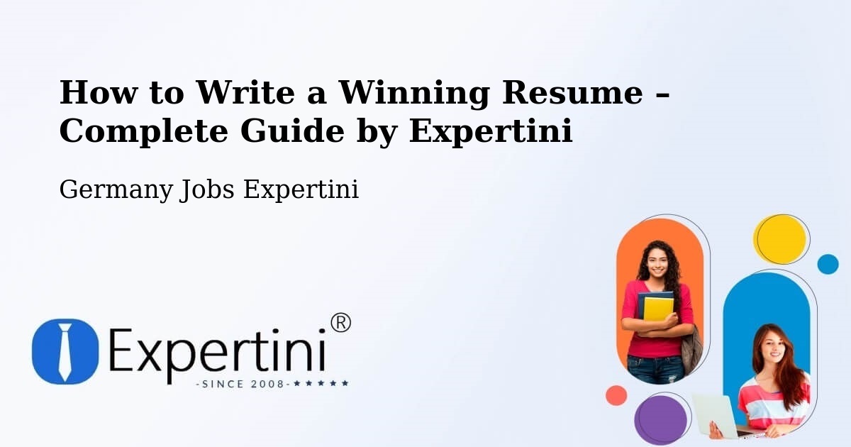 Resume Writing Guide for Job Seekers – Velbert - Velbert, Germany Jobs Expertini
