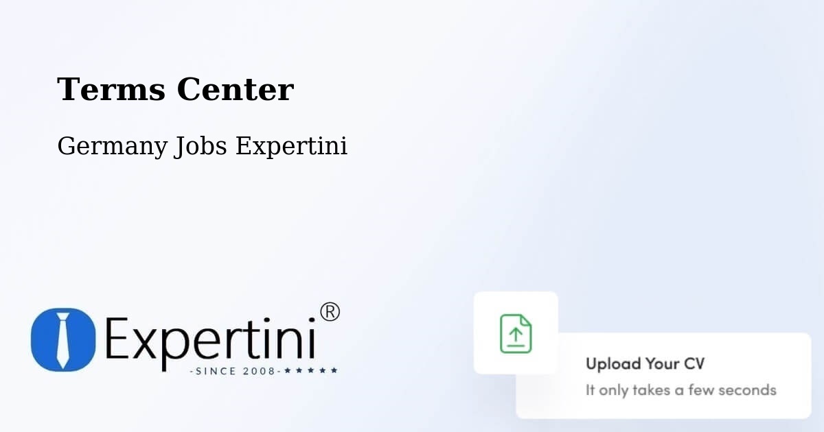 Terms of Service – Velbert - Germany Jobs Expertini